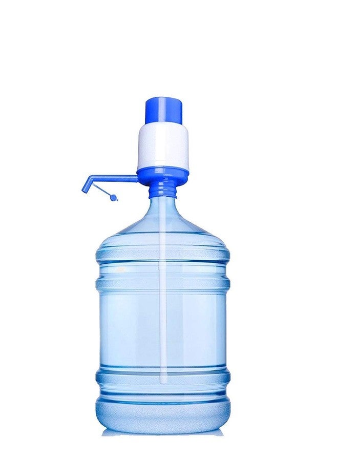 SEASPIRIT Plastic Hand Press Manual Aqua Water Pump Dispenser for Bottled Drinking Water-Bottle Cans, 20L -25L (Set of 01, Multicolour). - Image 3